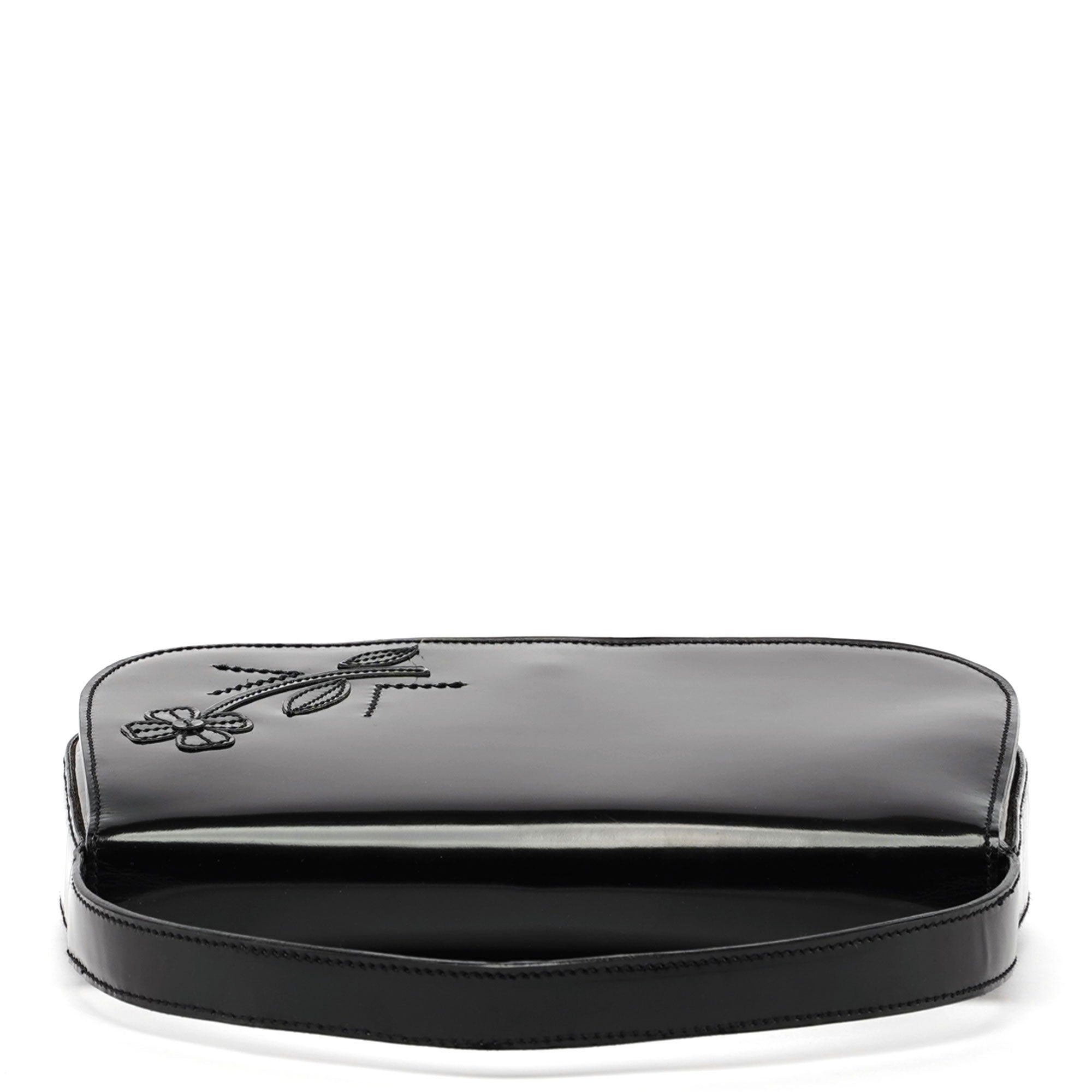1995 Black Spazzolato Handbag