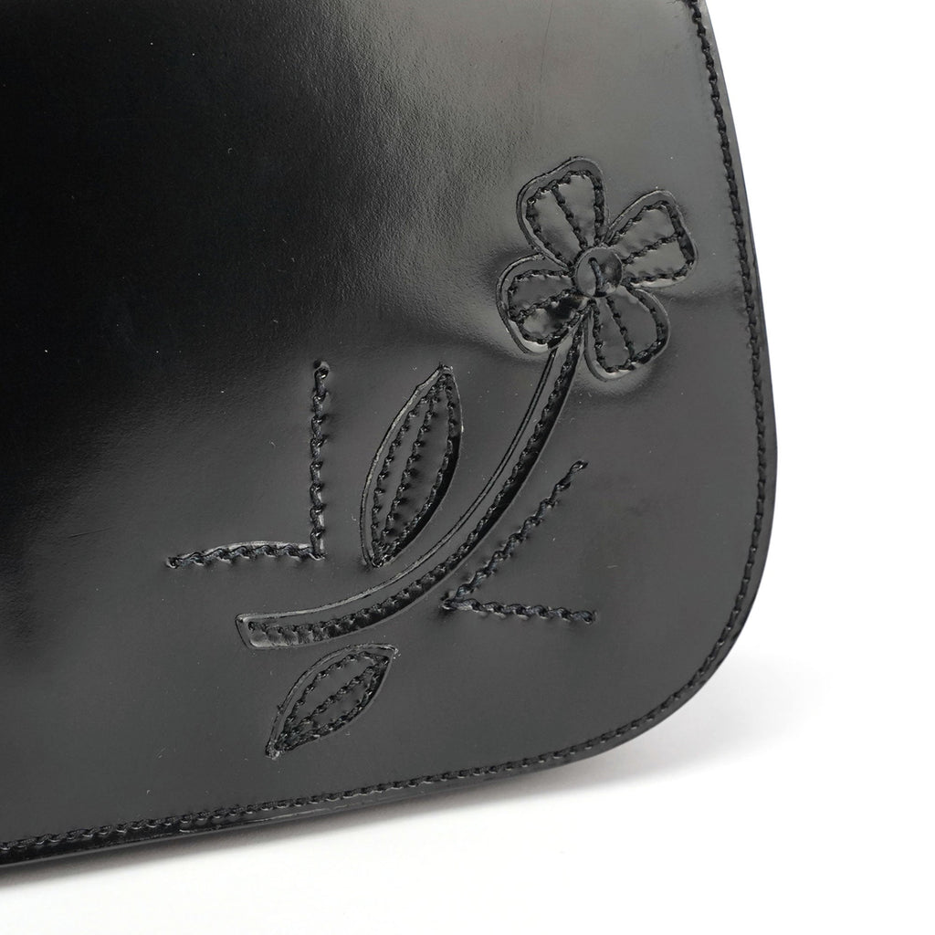1995 Black Spazzolato Handbag