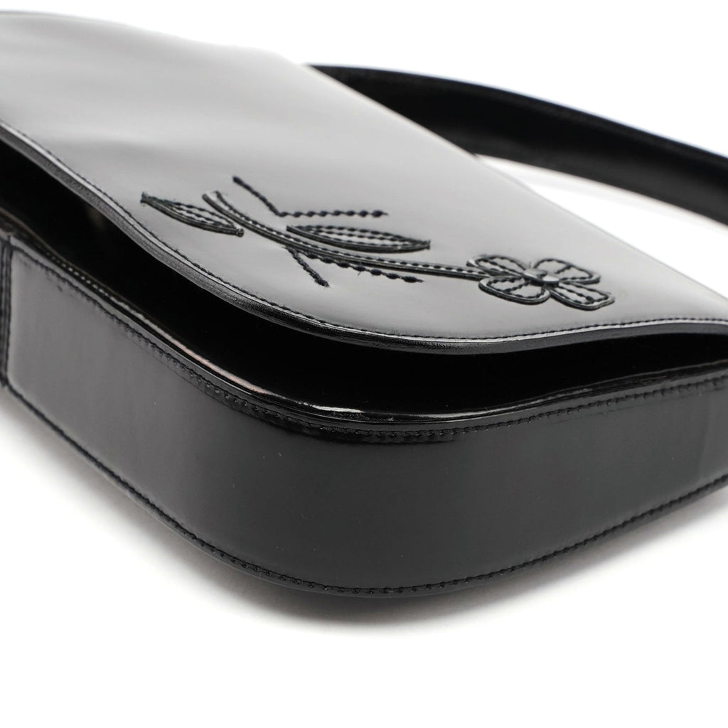 1995 Black Spazzolato Handbag