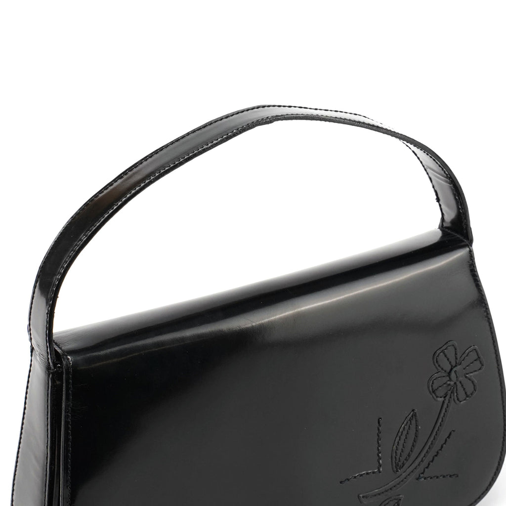 1995 Black Spazzolato Handbag