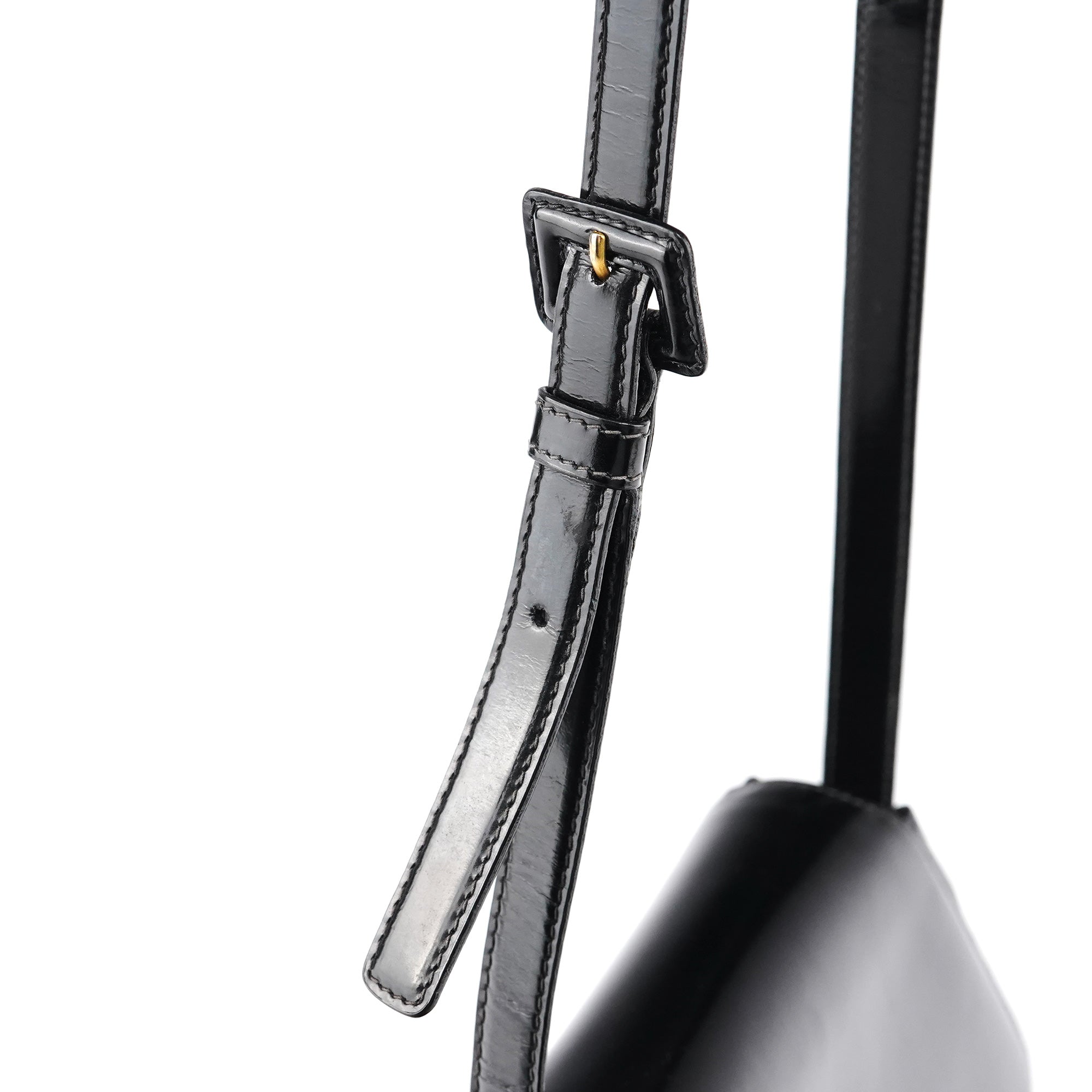 1995 Black Spazzolato Sport Crossbody Bag
