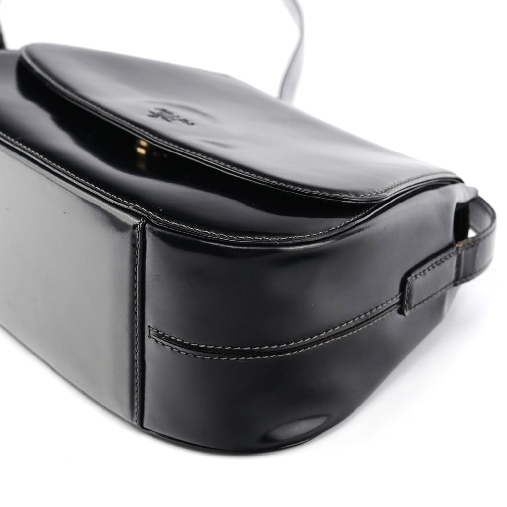 1995 Black Spazzolato Sport Crossbody Bag