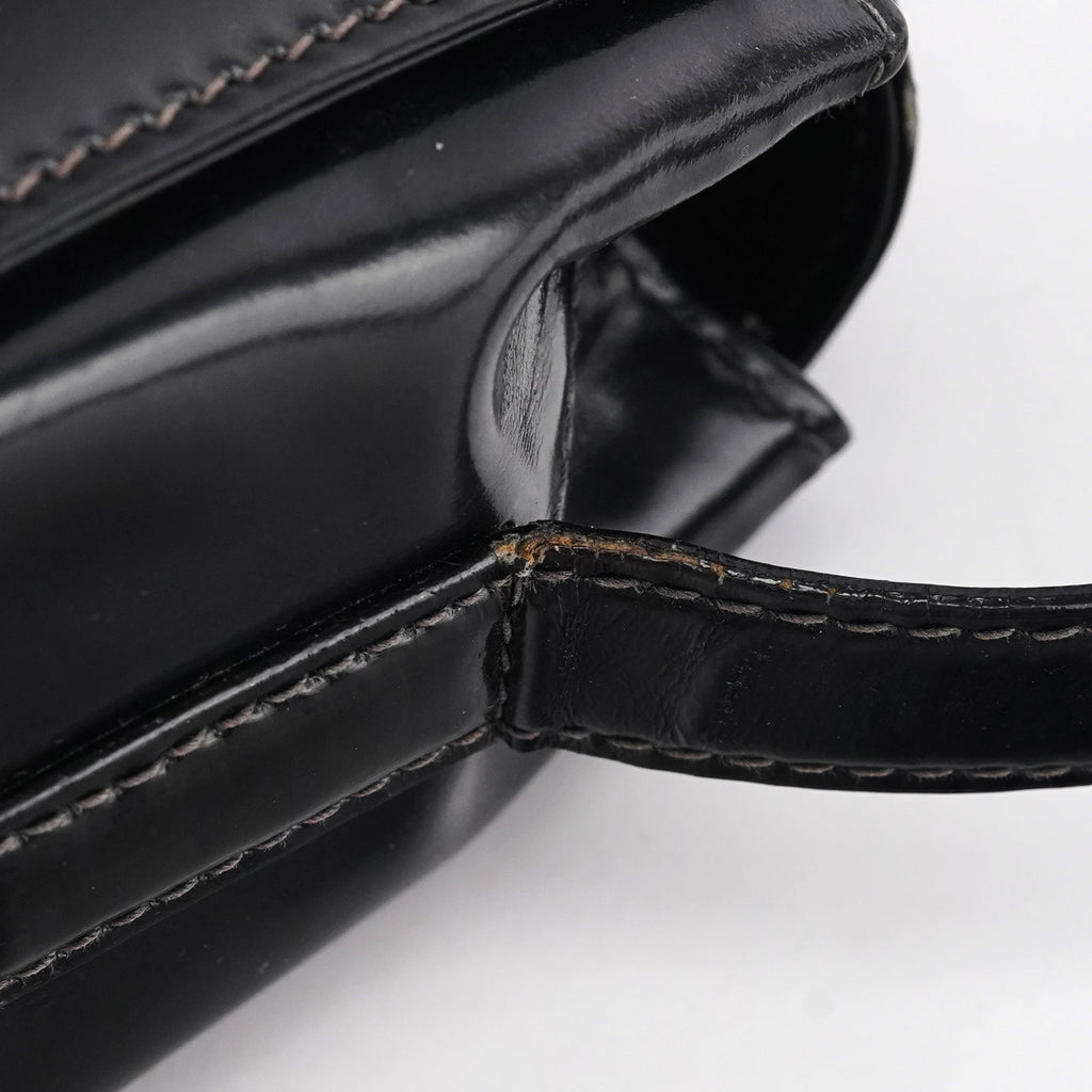 1995 Black Spazzolato Sport Crossbody Bag