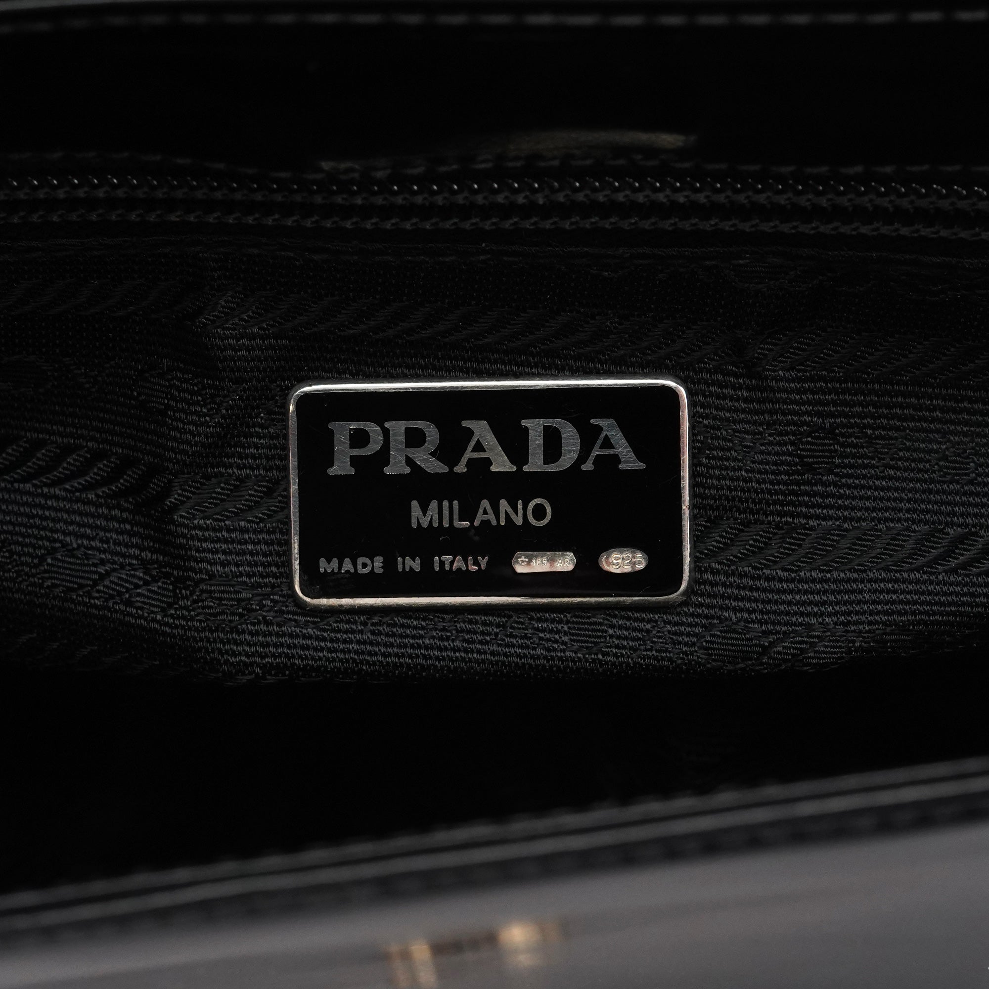 1995 Black Spazzolato Sport Crossbody Bag