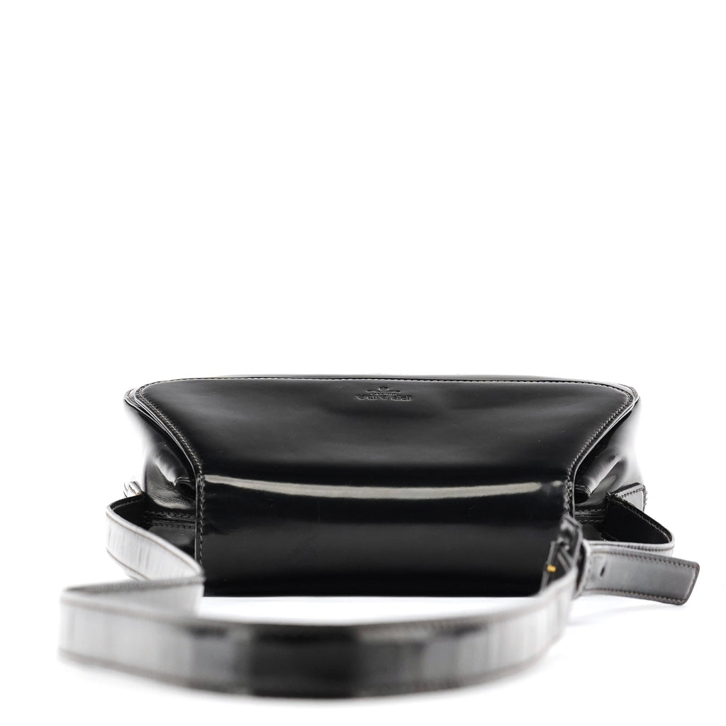 1995 Black Spazzolato Sport Crossbody Bag