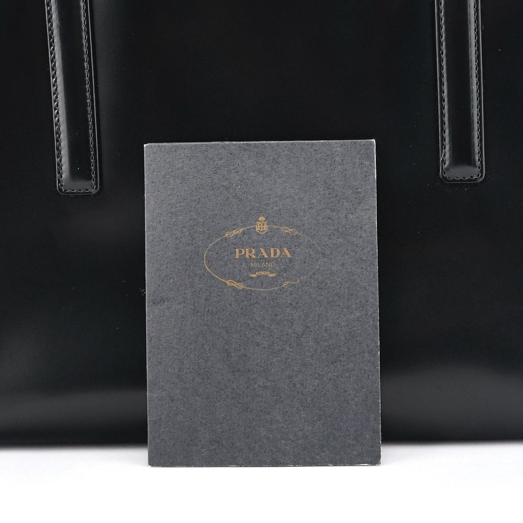 1995 Black Spazzolato Sport Tote Bag