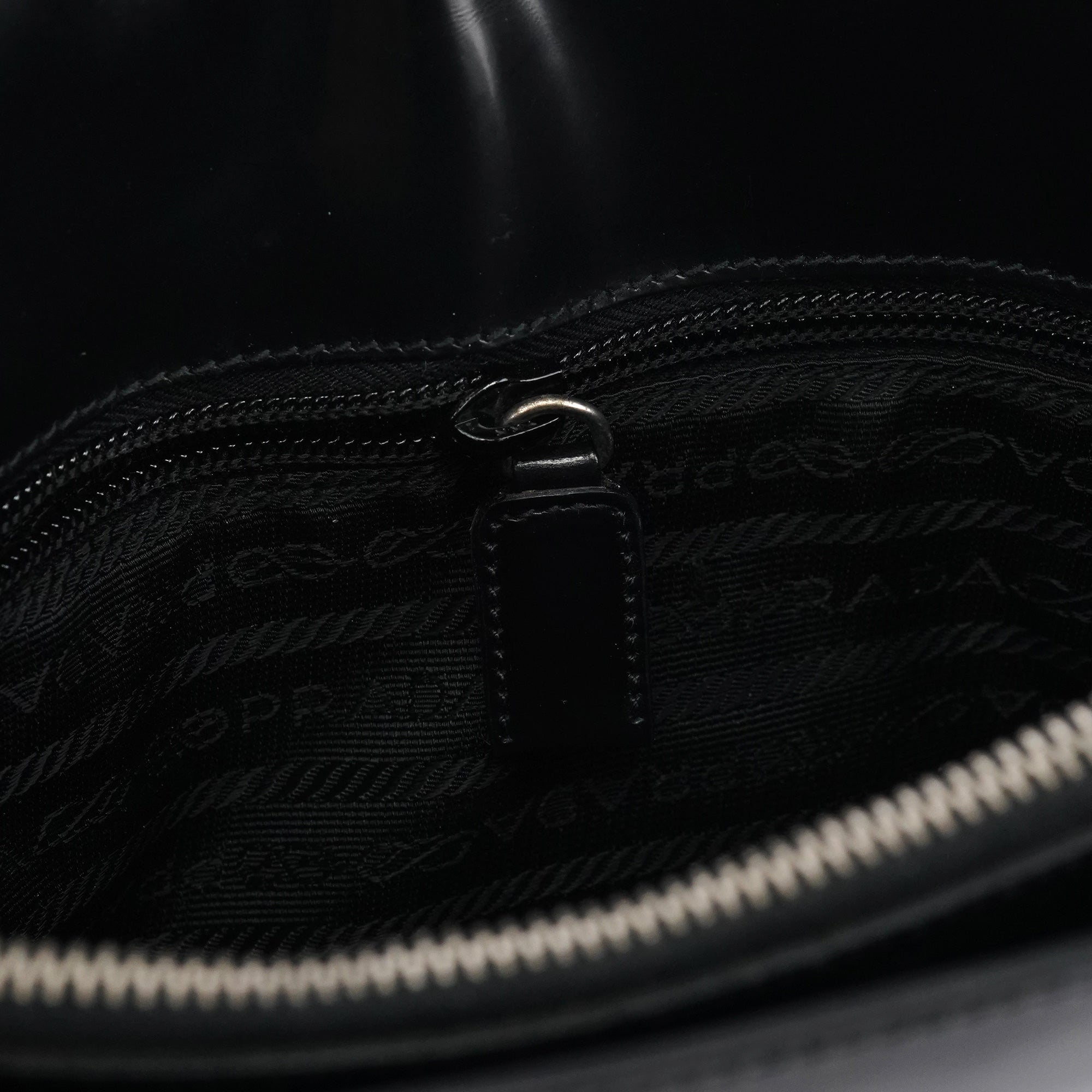 1995 Black Spazzolato Sport Tote Bag