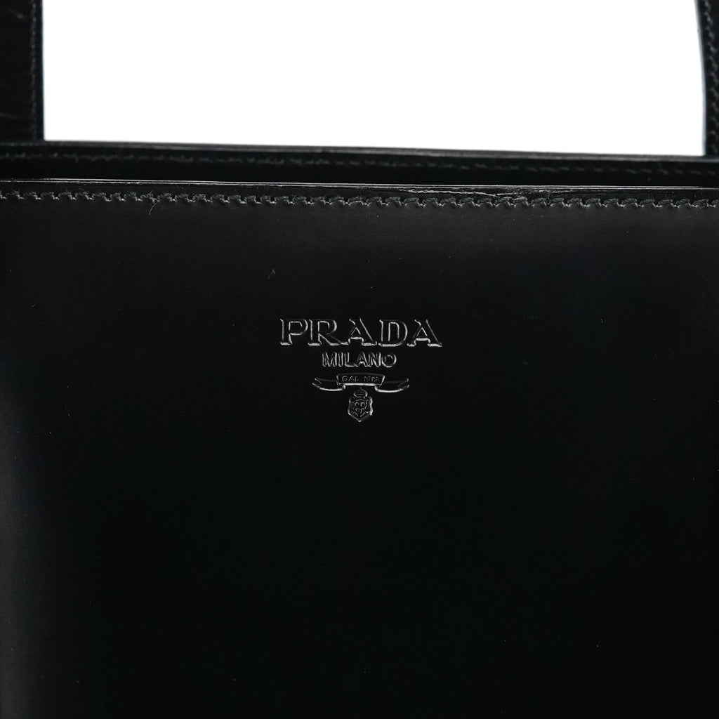 1995 Black Spazzolato Sport Tote Bag