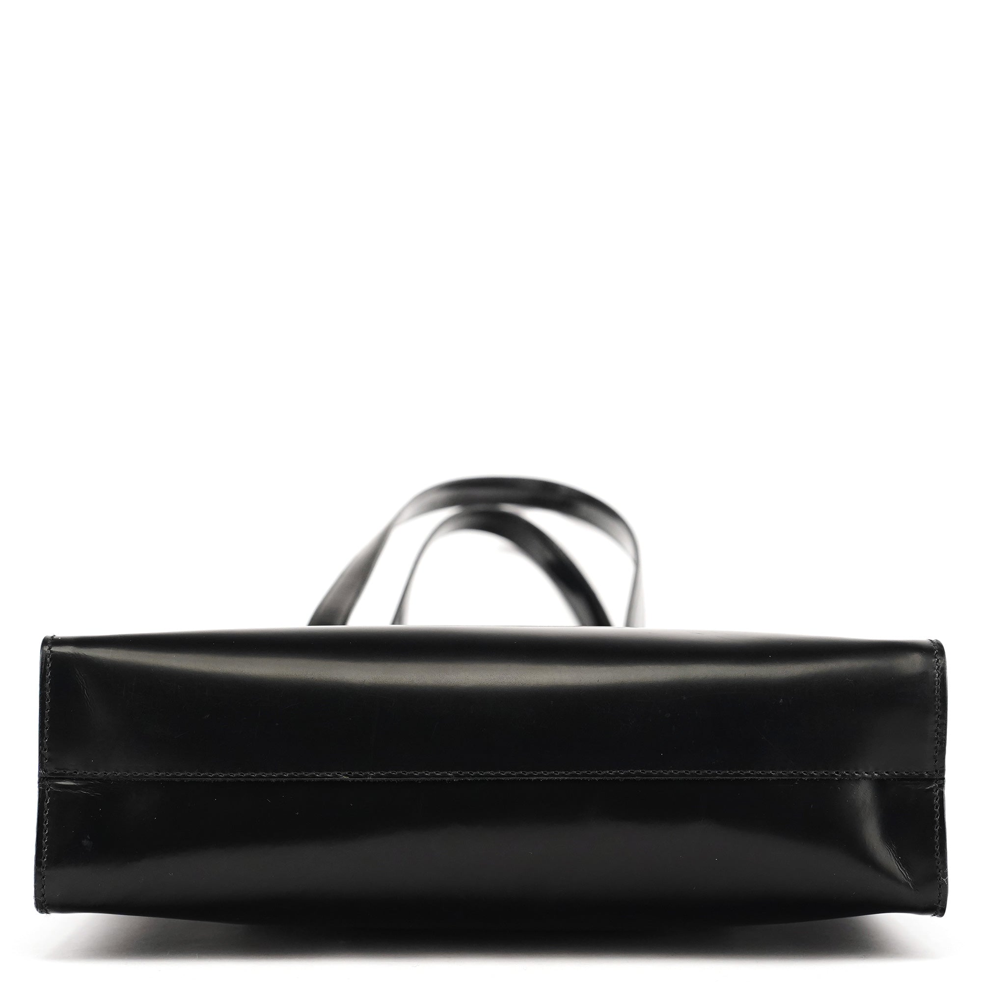 1995 Black Spazzolato Sport Tote Bag