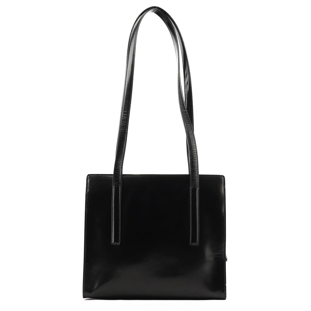 1995 Black Spazzolato Sport Tote Bag