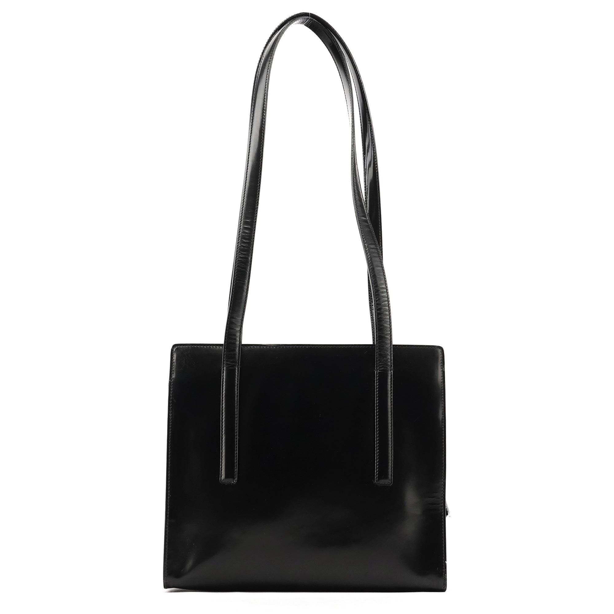 1995 Black Spazzolato Sport Tote Bag