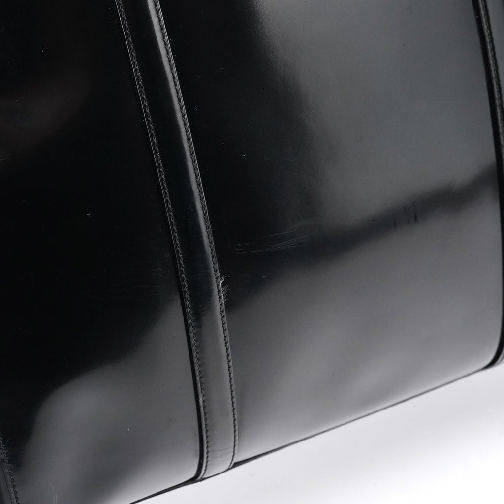 1995 Black Spazzolato Sport Tote Bag
