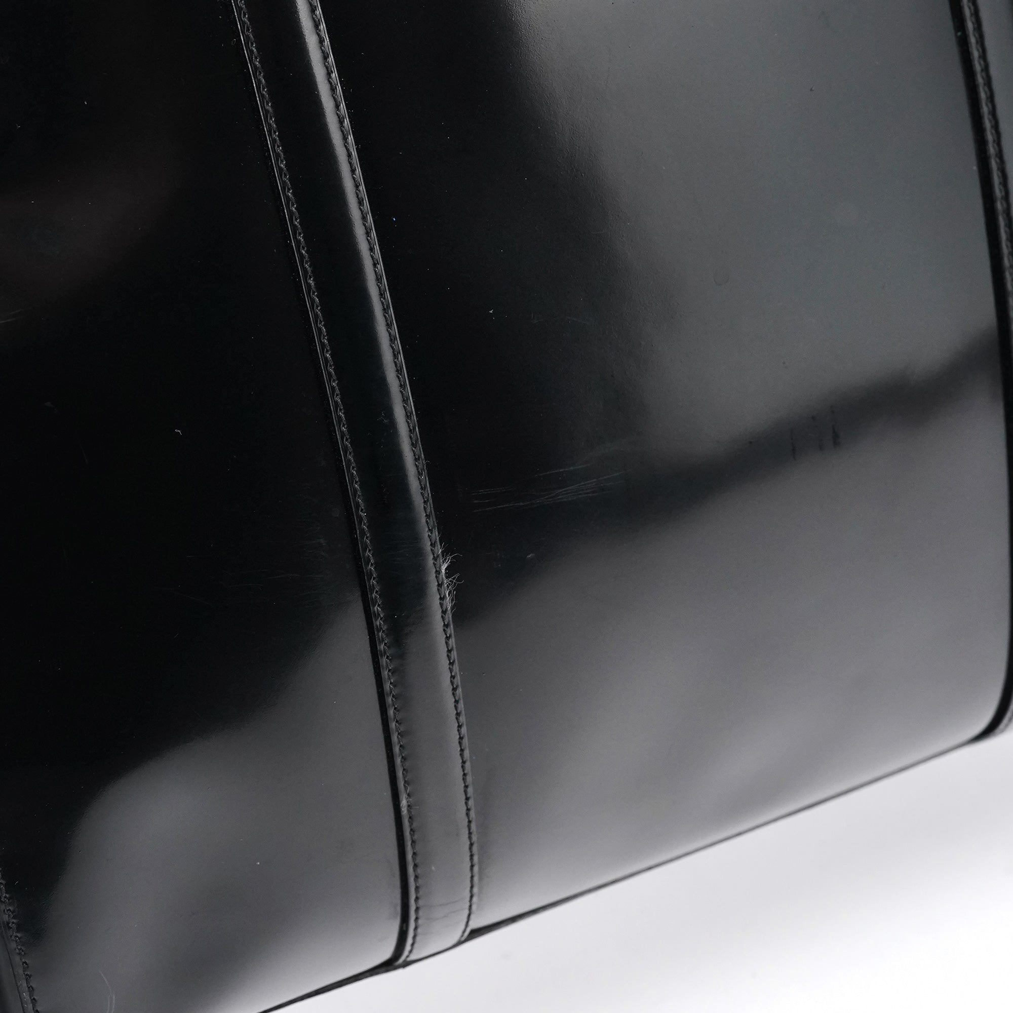1995 Black Spazzolato Sport Tote Bag