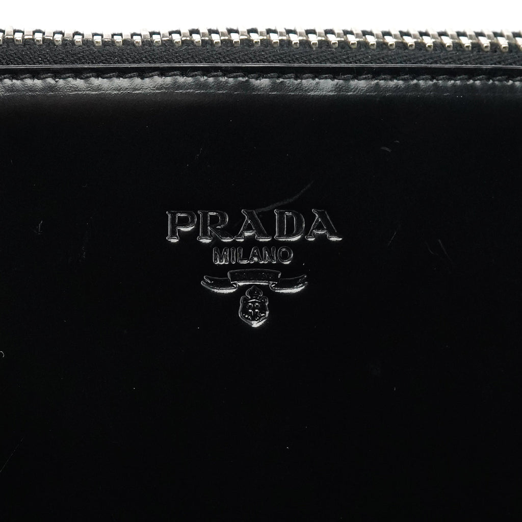 1995 Black Spazzolato Sport Tote Bag