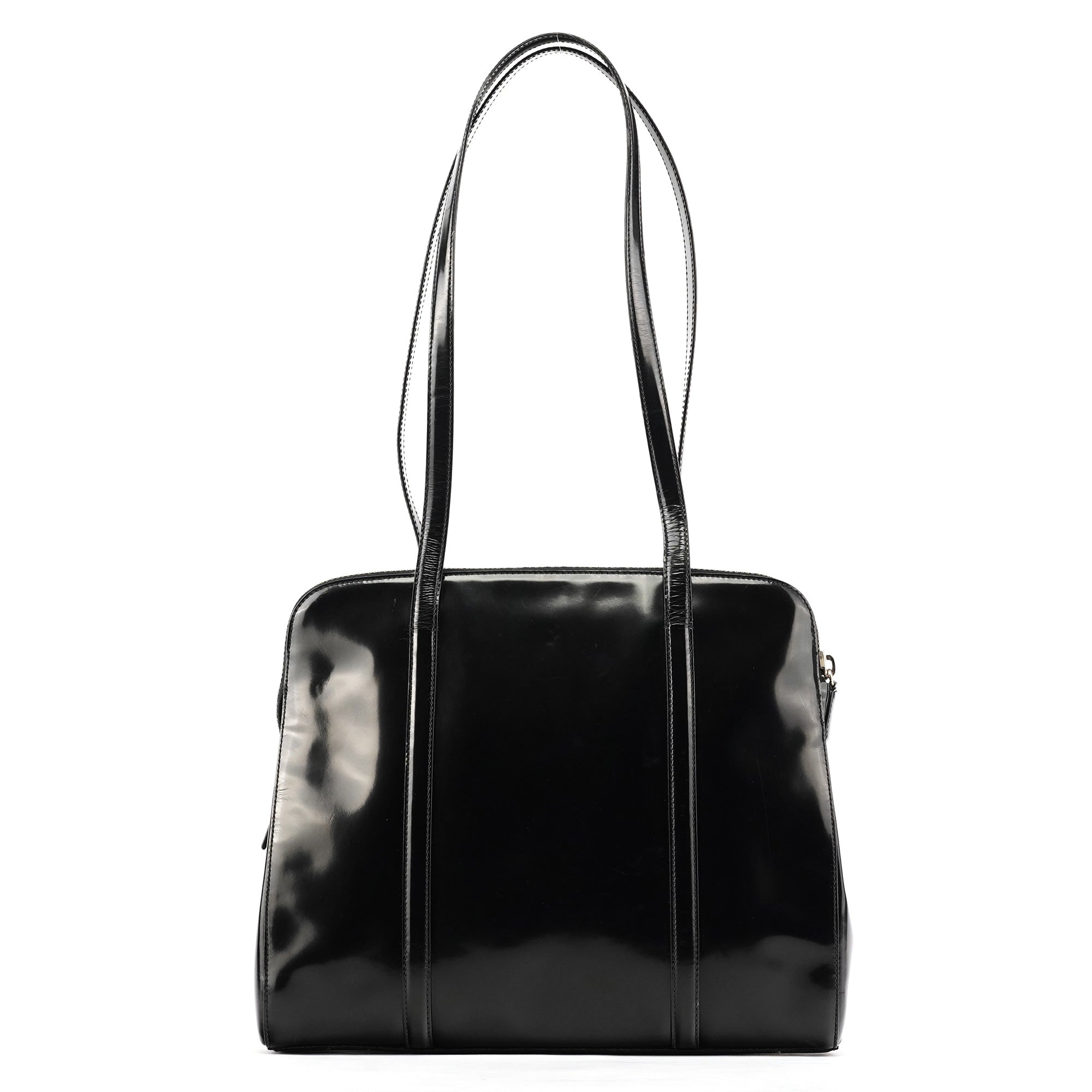 1995 Black Spazzolato Sport Tote Bag