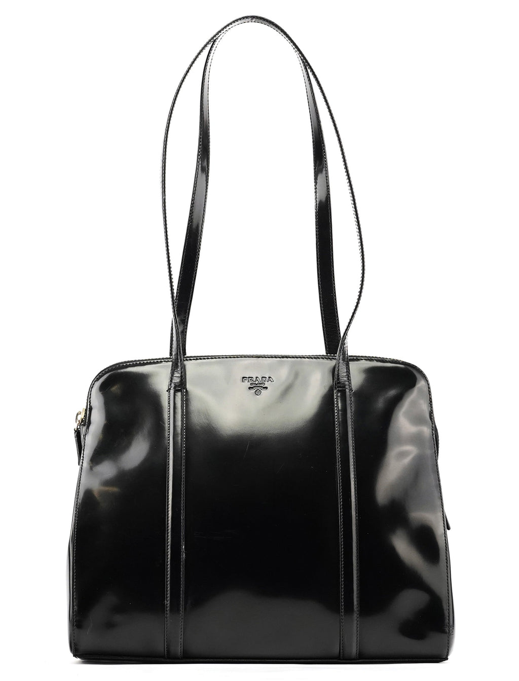 1995 Black Spazzolato Sport Tote Bag
