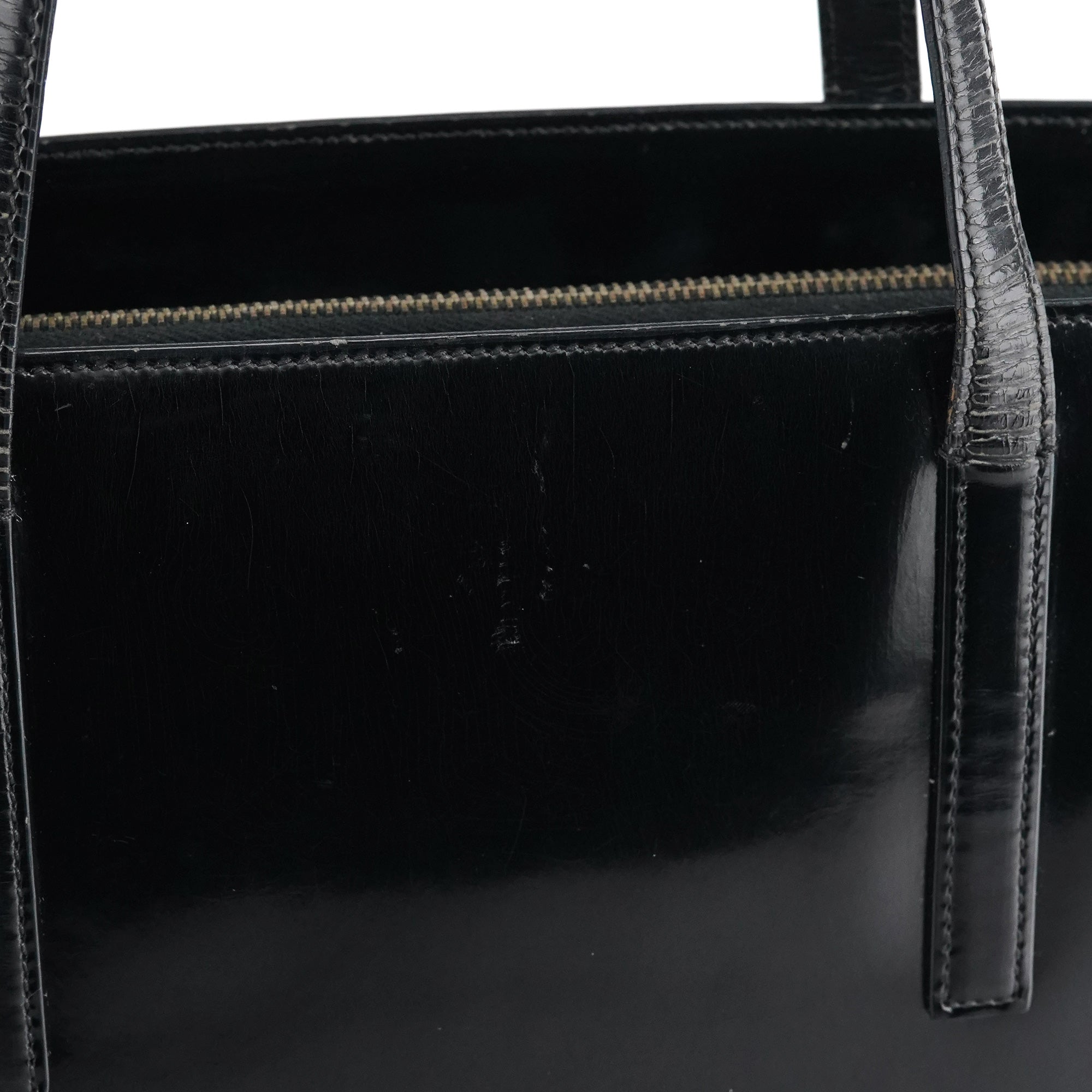 1995 Black Spazzolato Sport Tote Bag