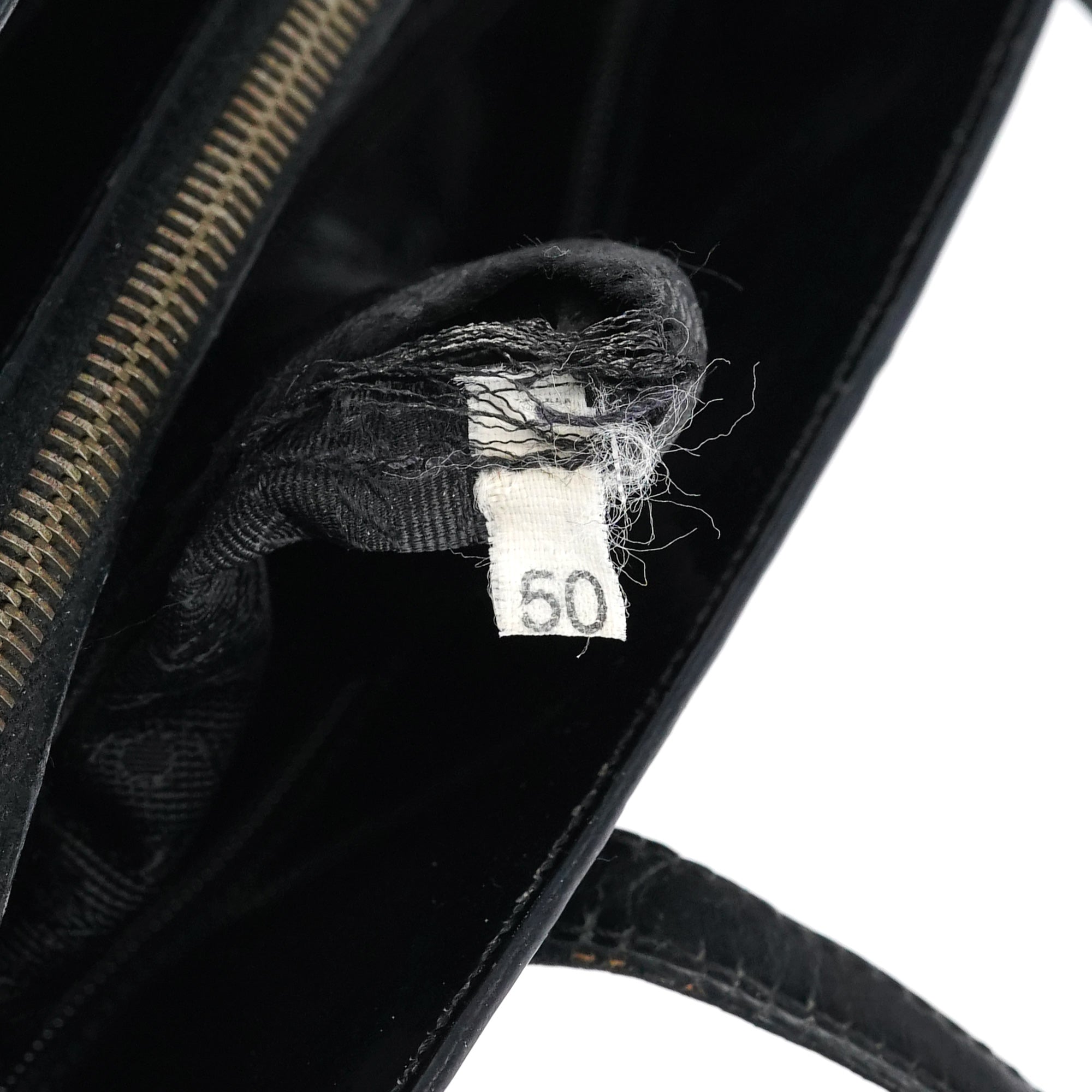 1995 Black Spazzolato Sport Tote Bag