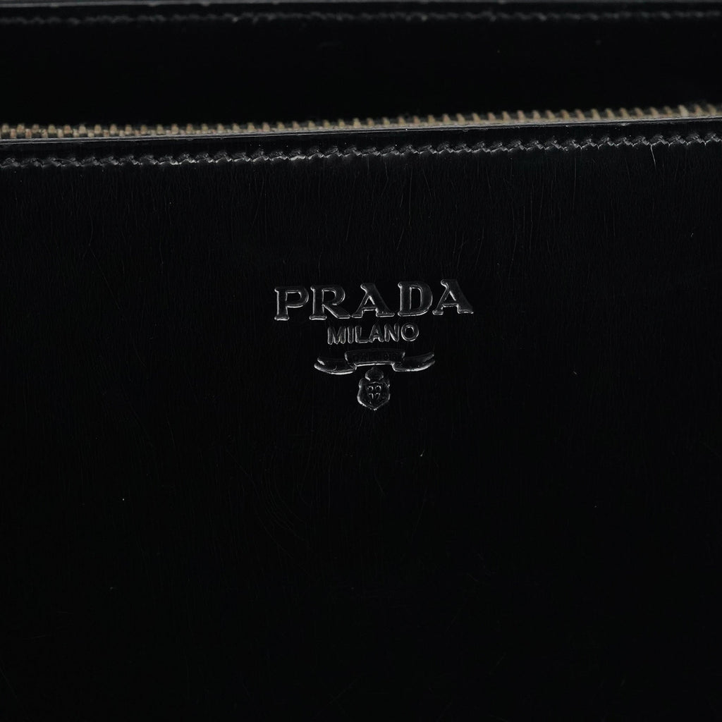 1995 Black Spazzolato Sport Tote Bag