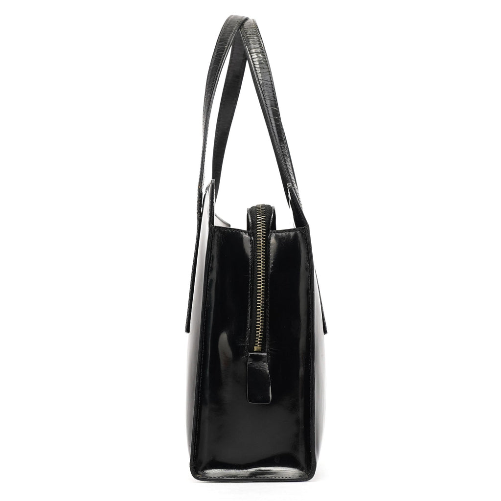 1995 Black Spazzolato Sport Tote Bag
