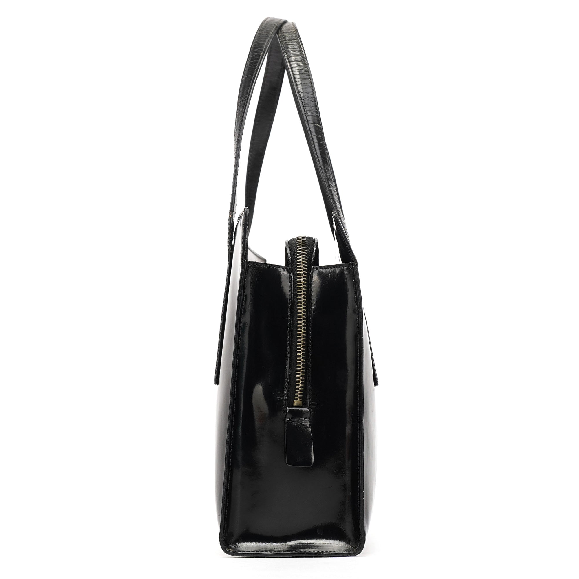 1995 Black Spazzolato Sport Tote Bag