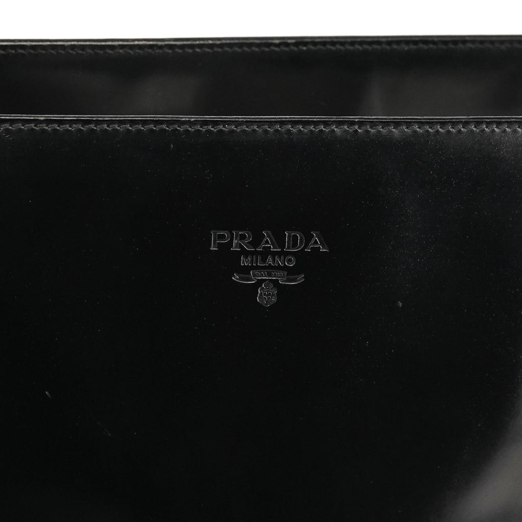 1995 Black Spazzolato Sport Tote Bag