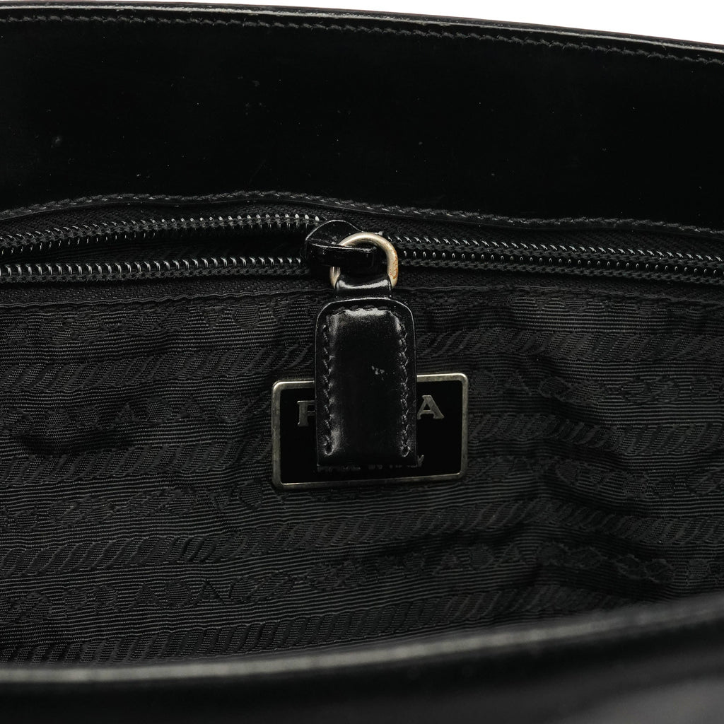 1995 Black Spazzolato Sport Tote Bag