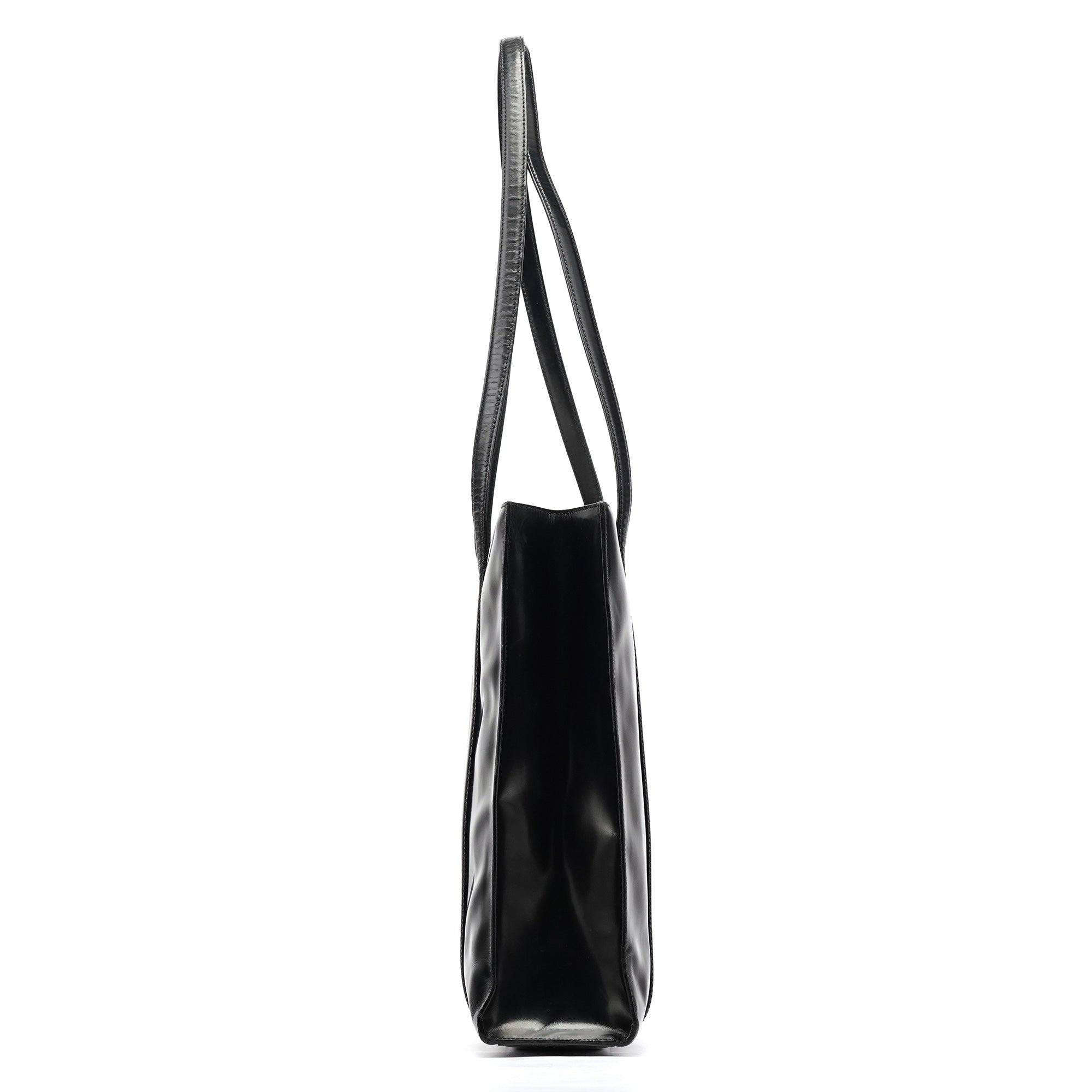 1995 Black Spazzolato Sport Tote Bag