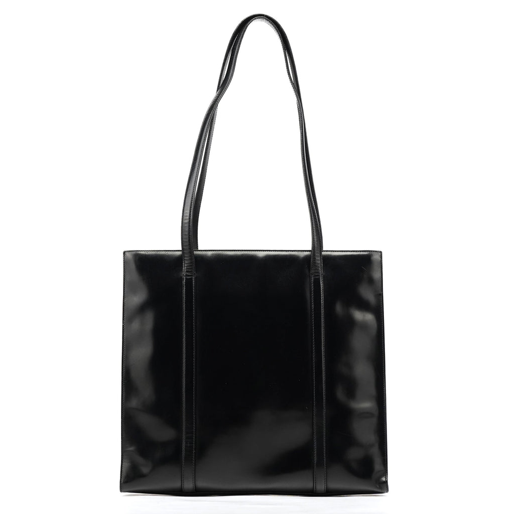 1995 Black Spazzolato Sport Tote Bag