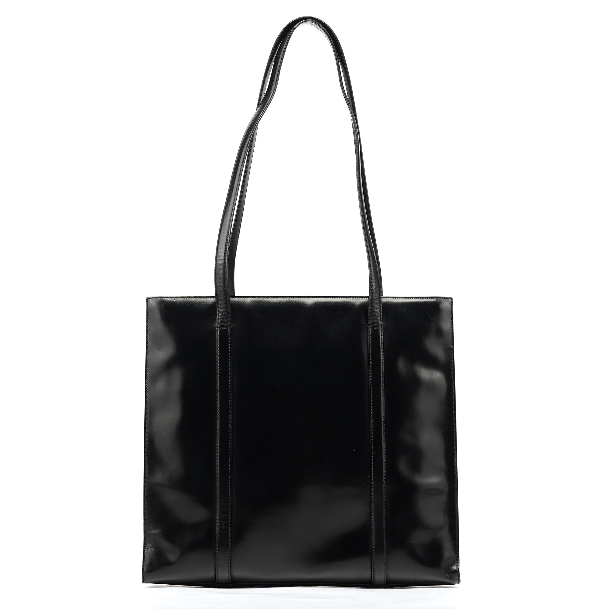 1995 Black Spazzolato Sport Tote Bag