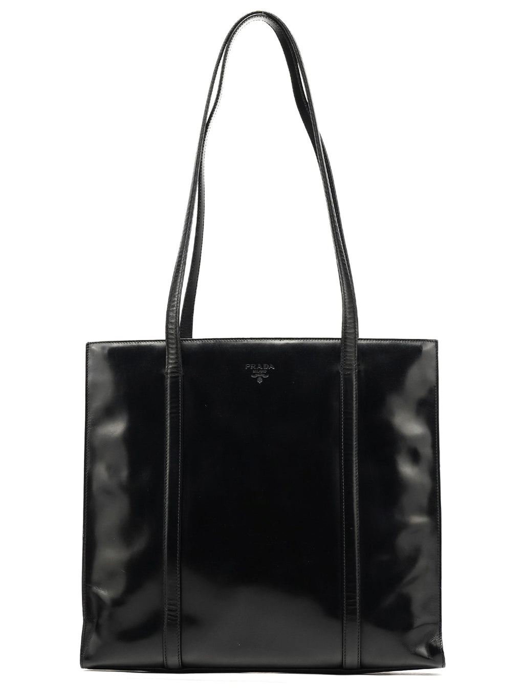 1995 Black Spazzolato Sport Tote Bag