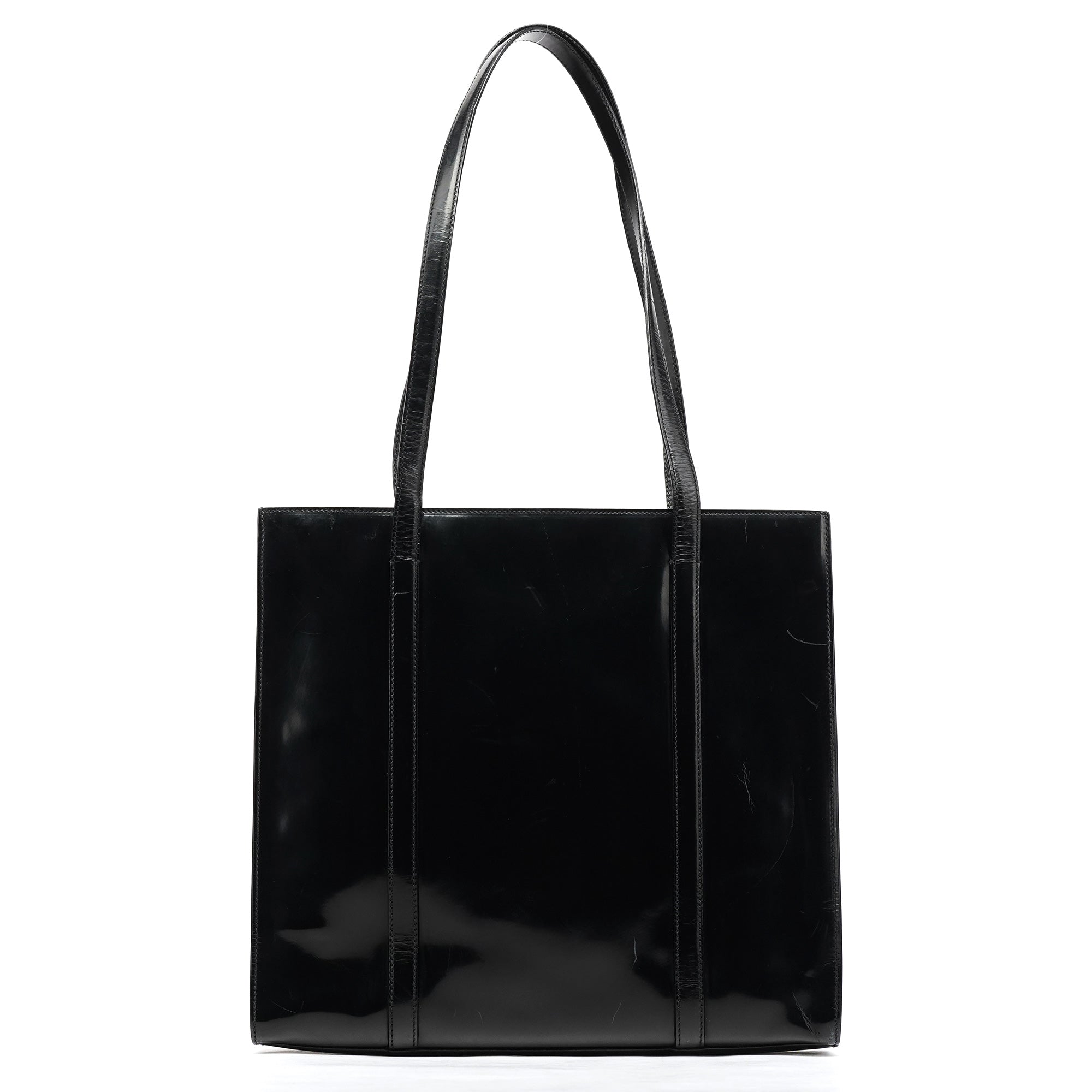 1995 Black Spazzolato Sport Tote Bag