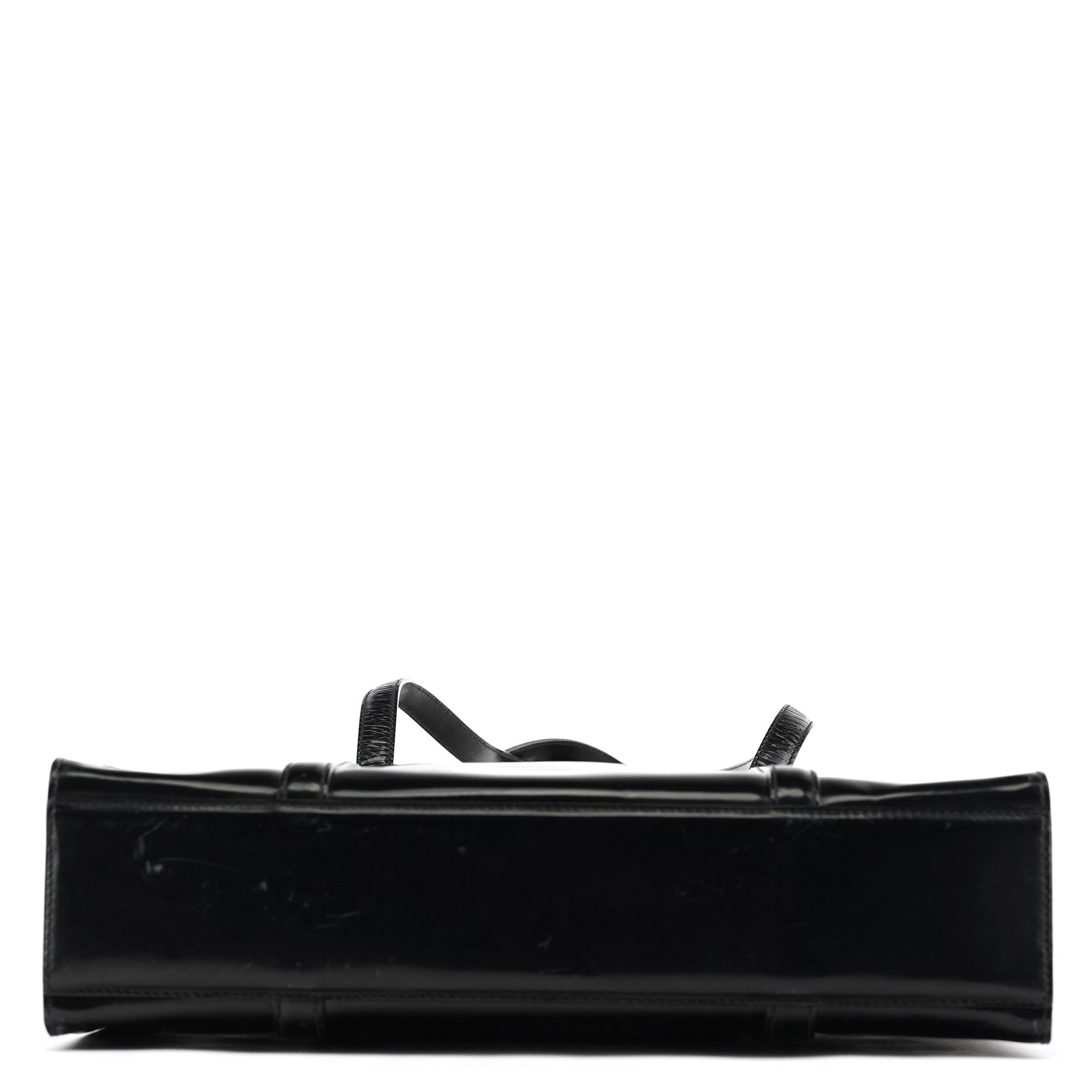 1995 Black Spazzolato Sport Tote Bag