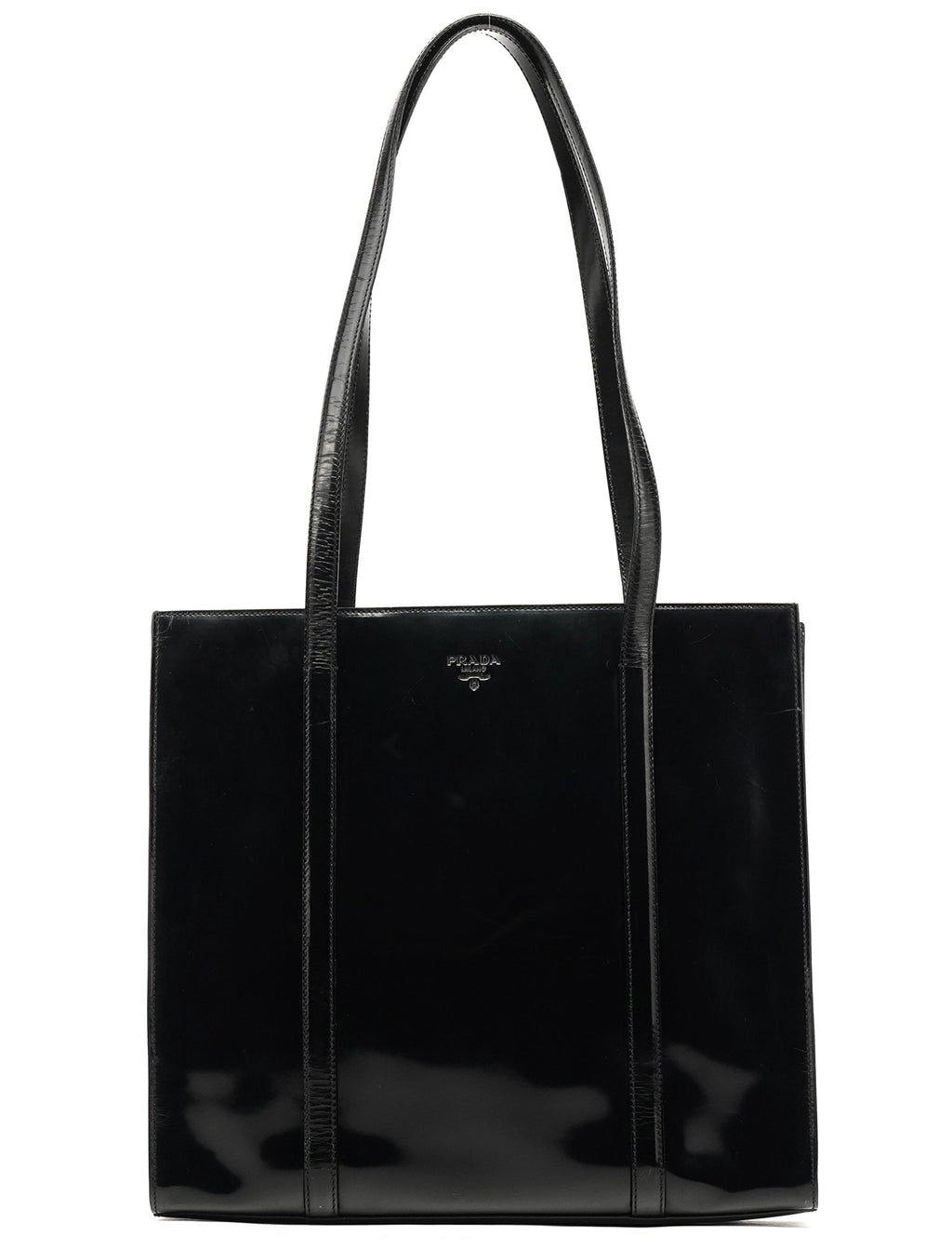 1995 Black Spazzolato Sport Tote Bag