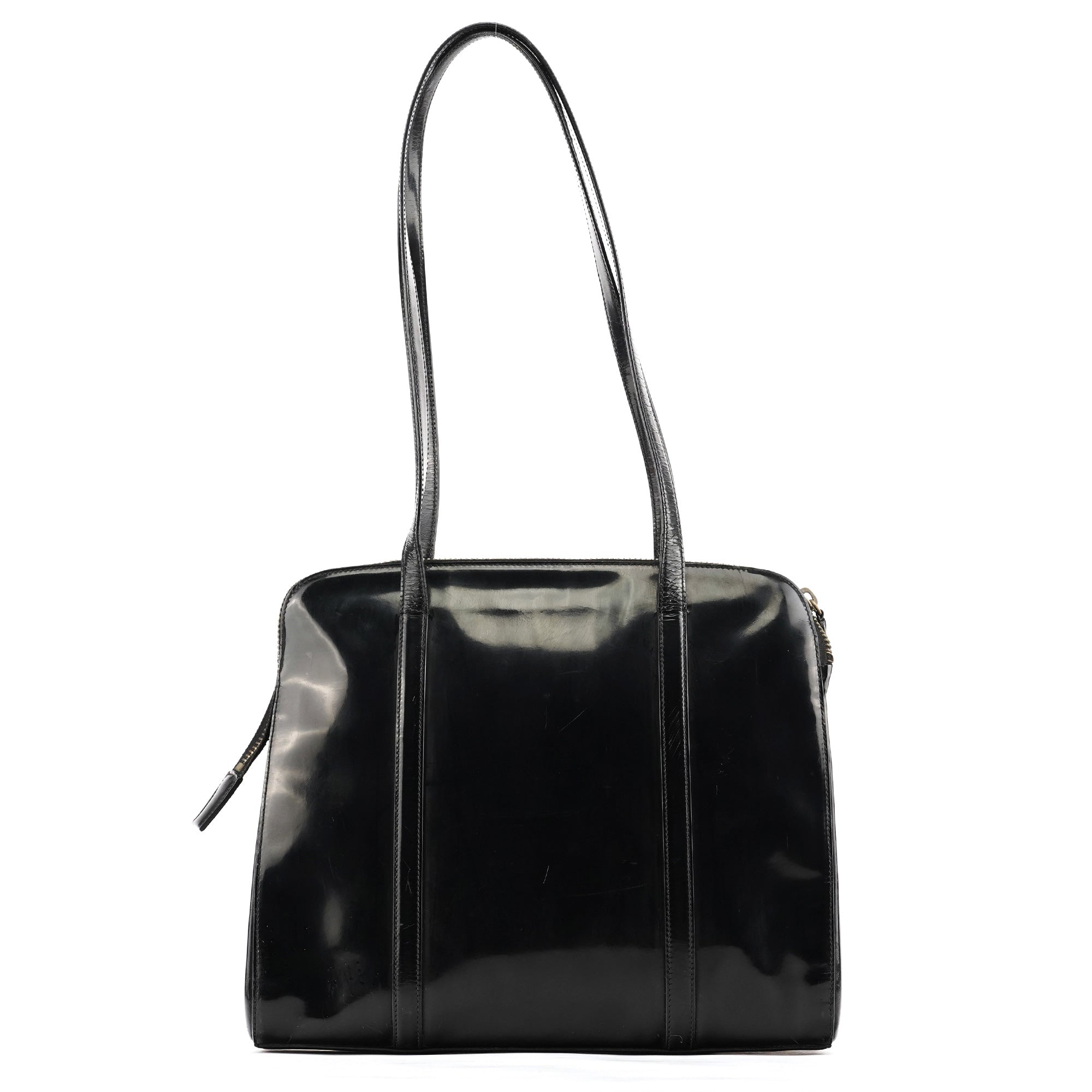 1995 Black Spazzolato Sport Tote Bag