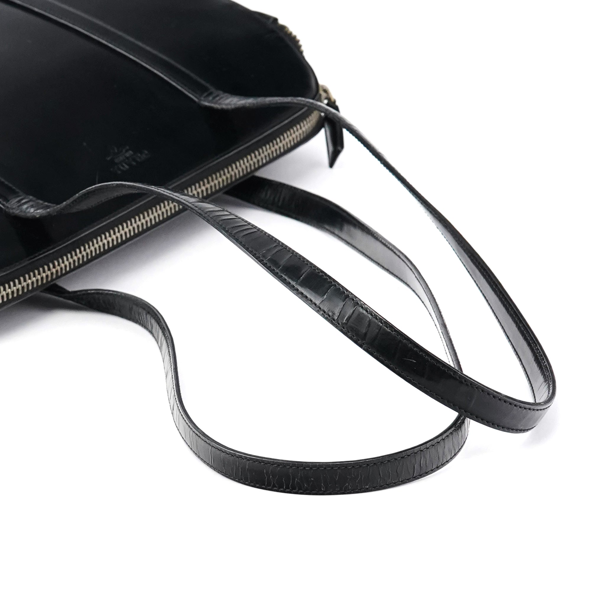 1995 Black Spazzolato Sport Tote Bag