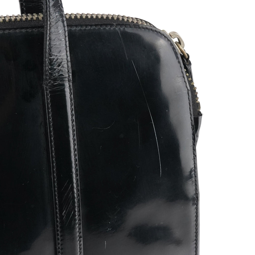1995 Black Spazzolato Sport Tote Bag