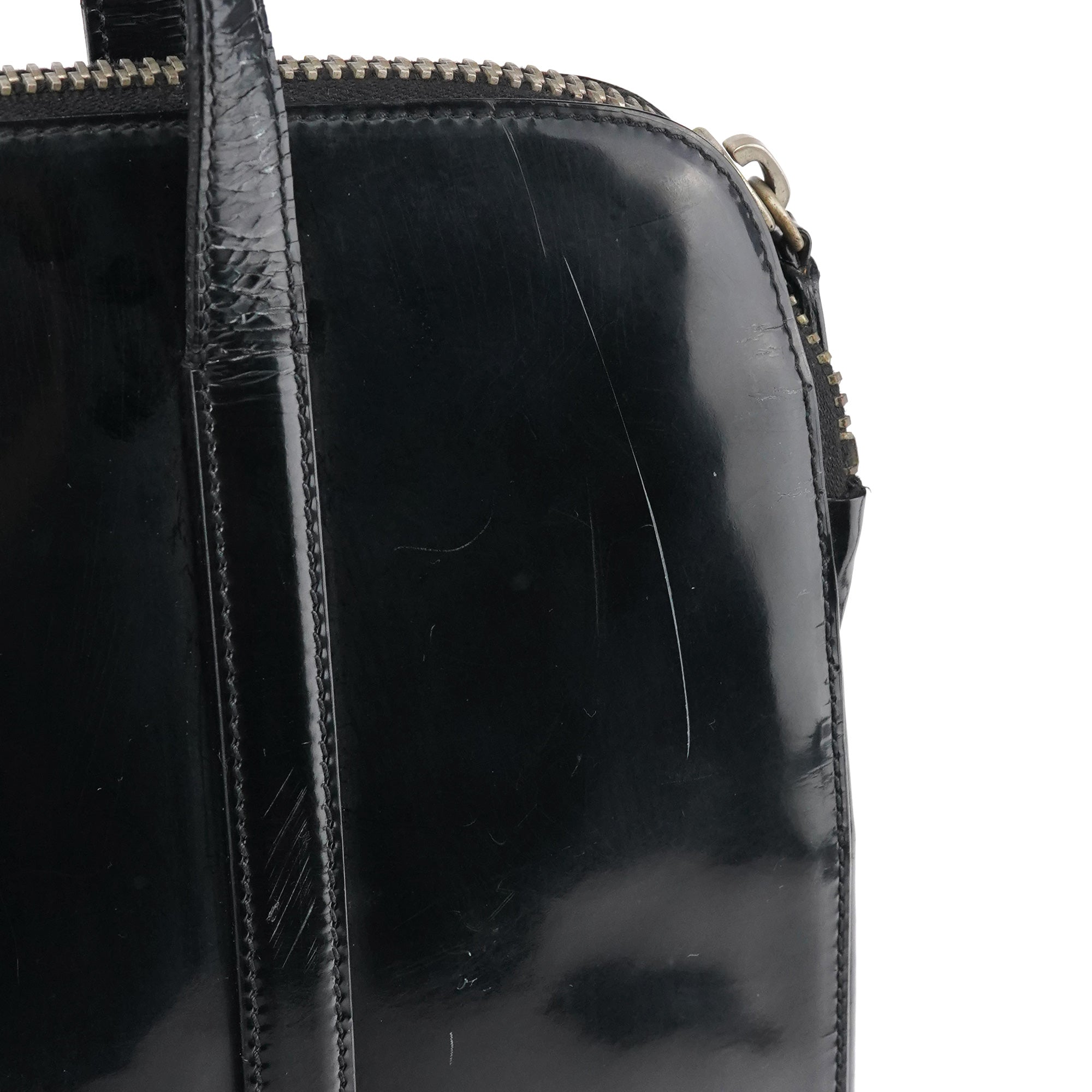 1995 Black Spazzolato Sport Tote Bag