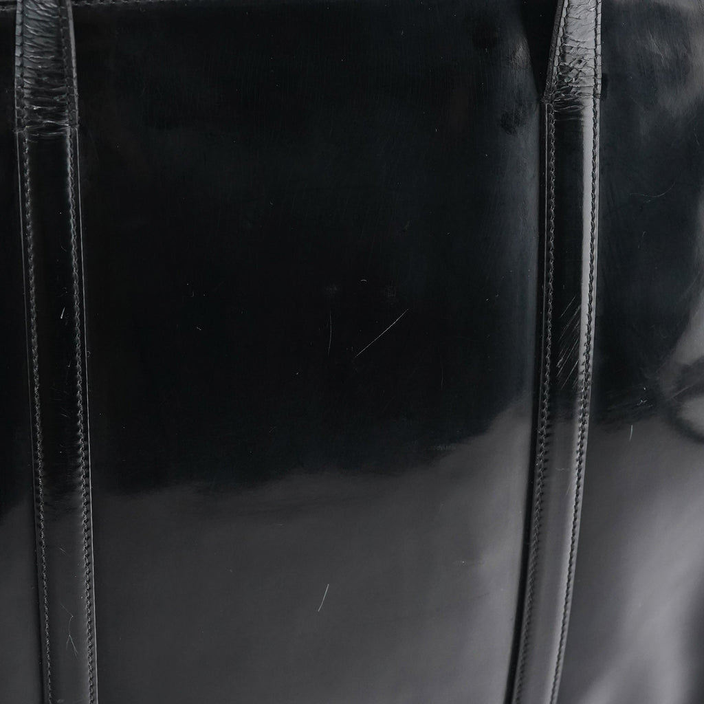 1995 Black Spazzolato Sport Tote Bag