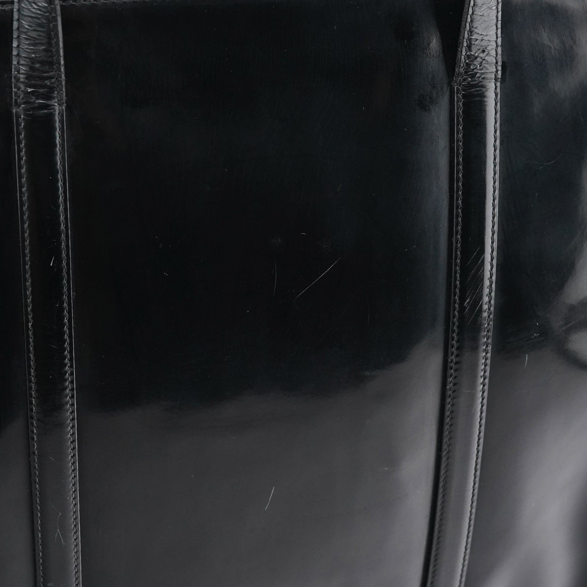 1995 Black Spazzolato Sport Tote Bag