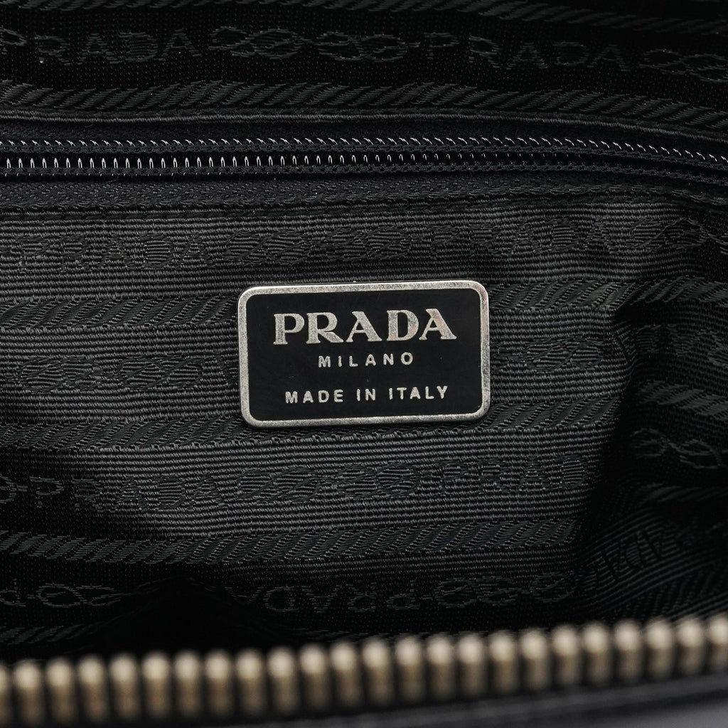 1995 Black Spazzolato Sport Tote Bag