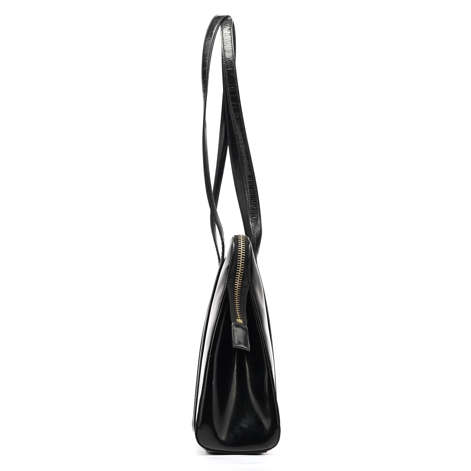 1995 Black Spazzolato Sport Tote Bag