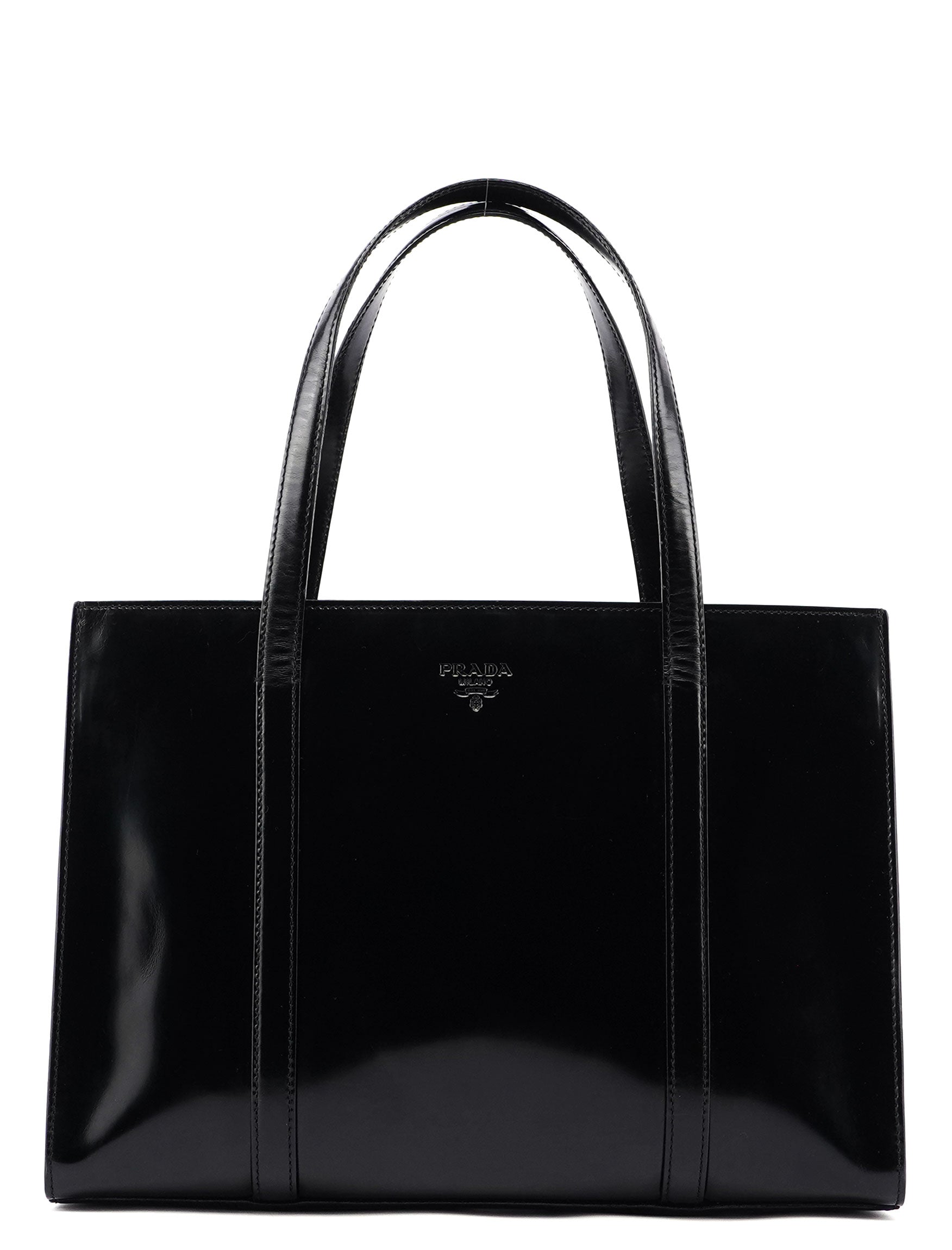 1995 Black Spazzolato Tote