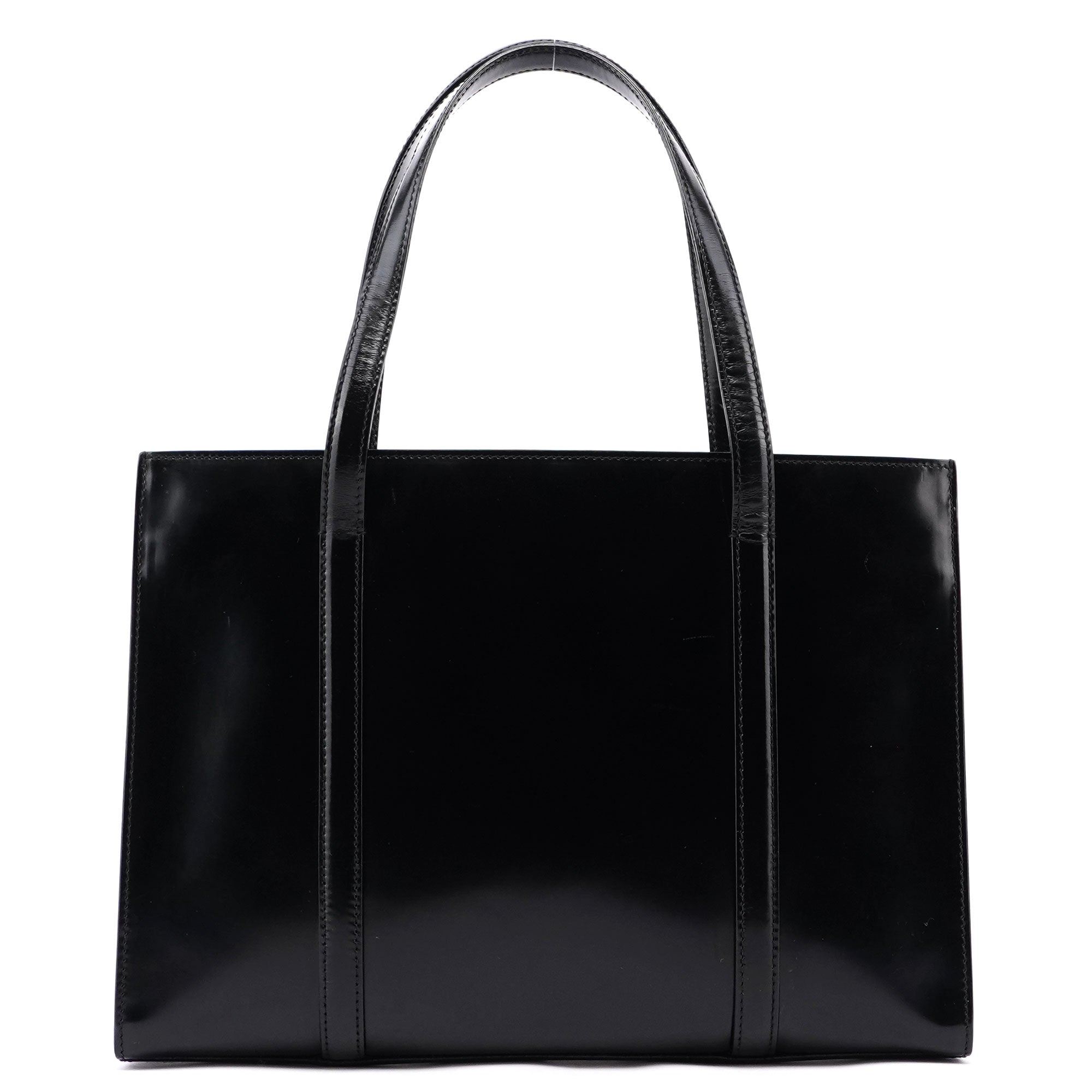 1995 Black Spazzolato Tote