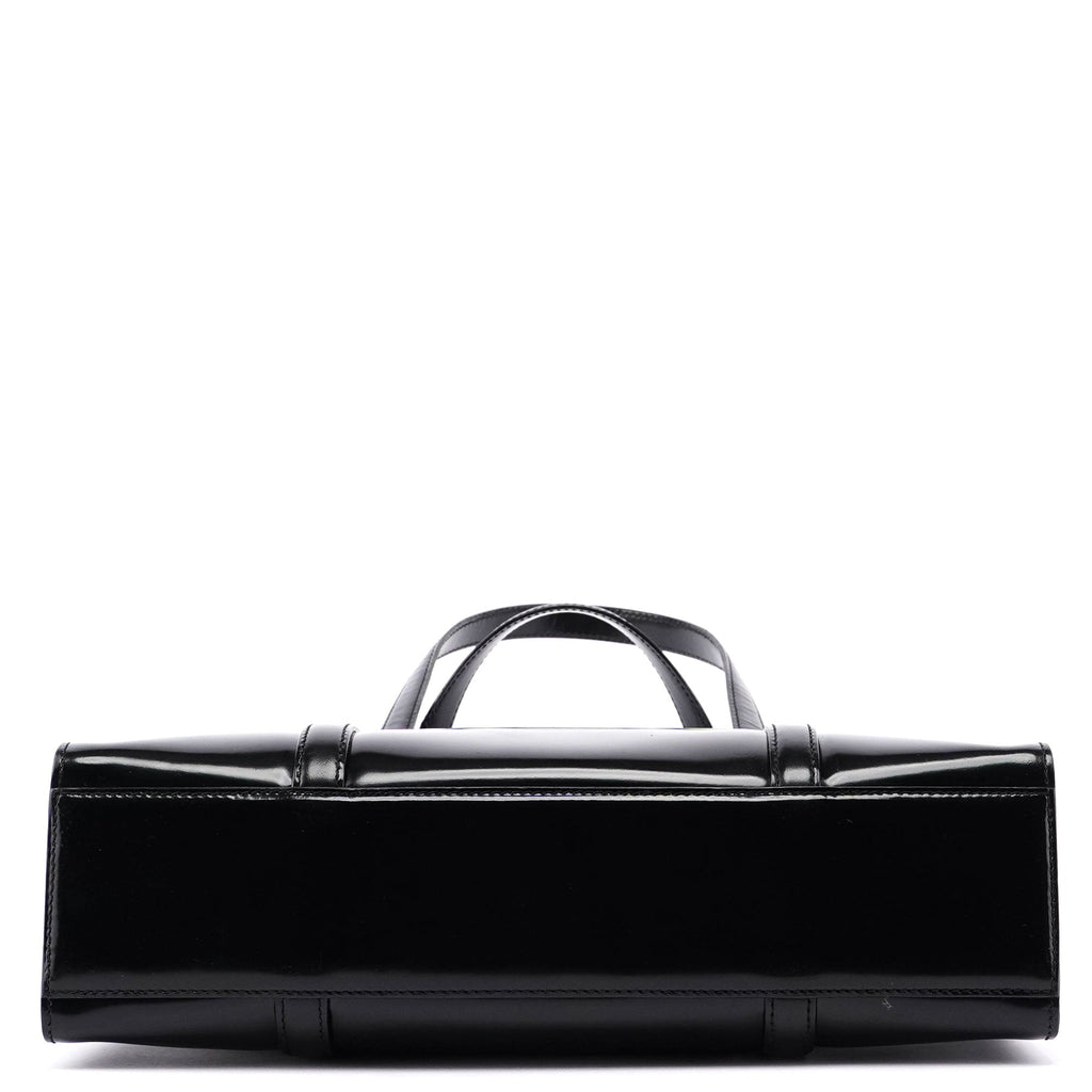 1995 Black Spazzolato Tote