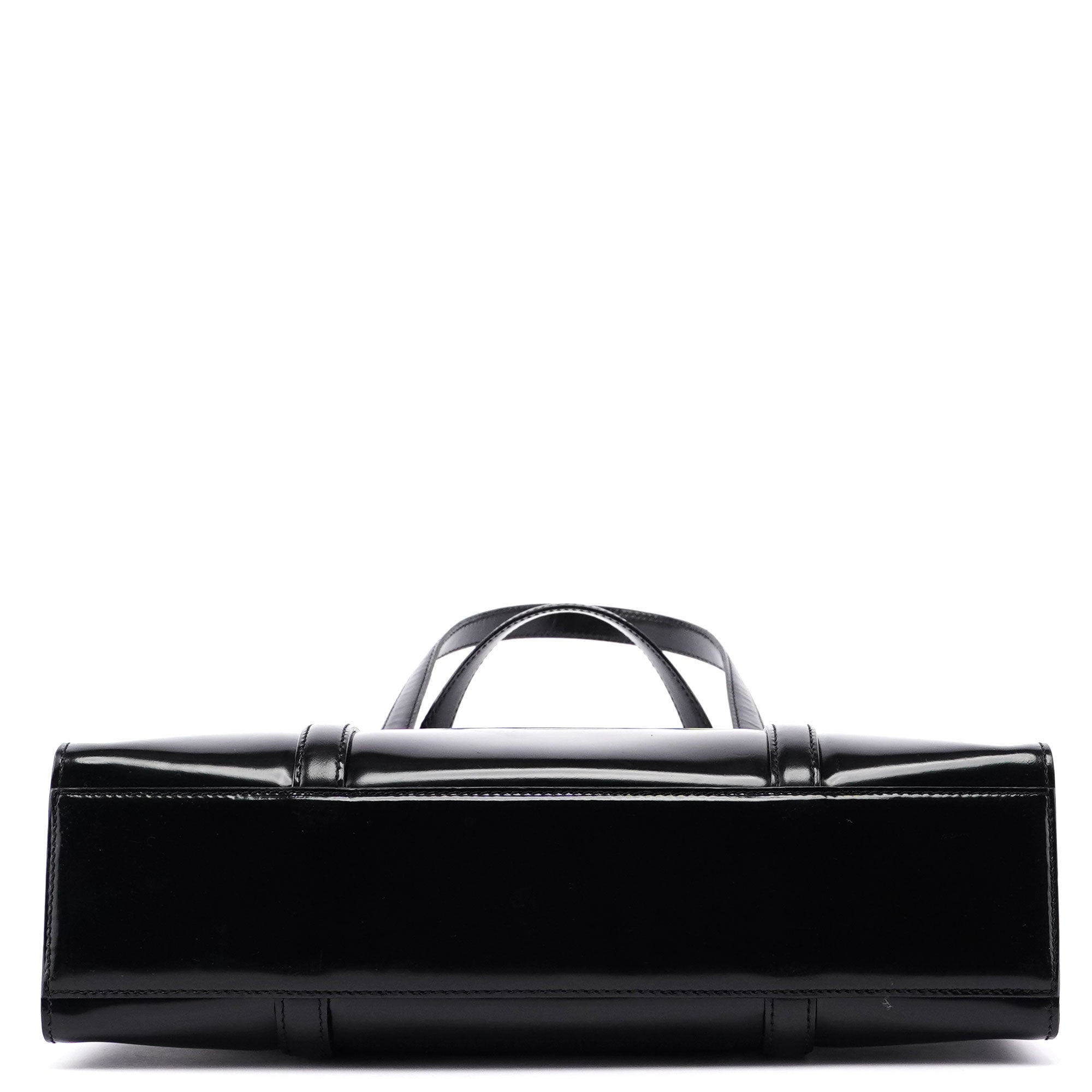 1995 Black Spazzolato Tote