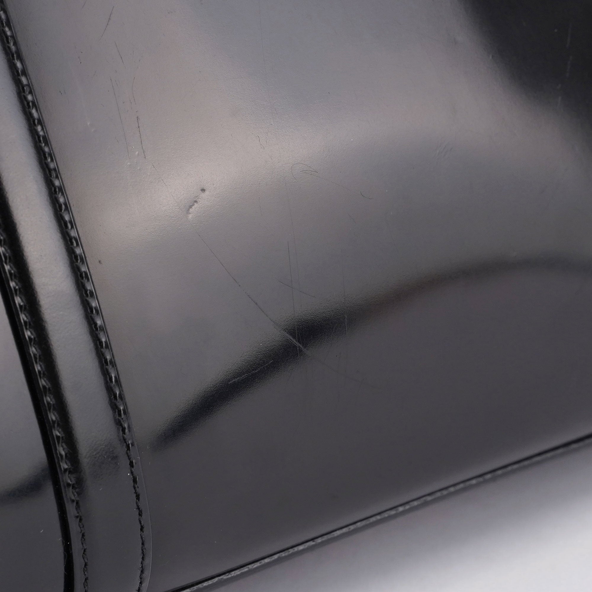 1995 Black Spazzolato Tote