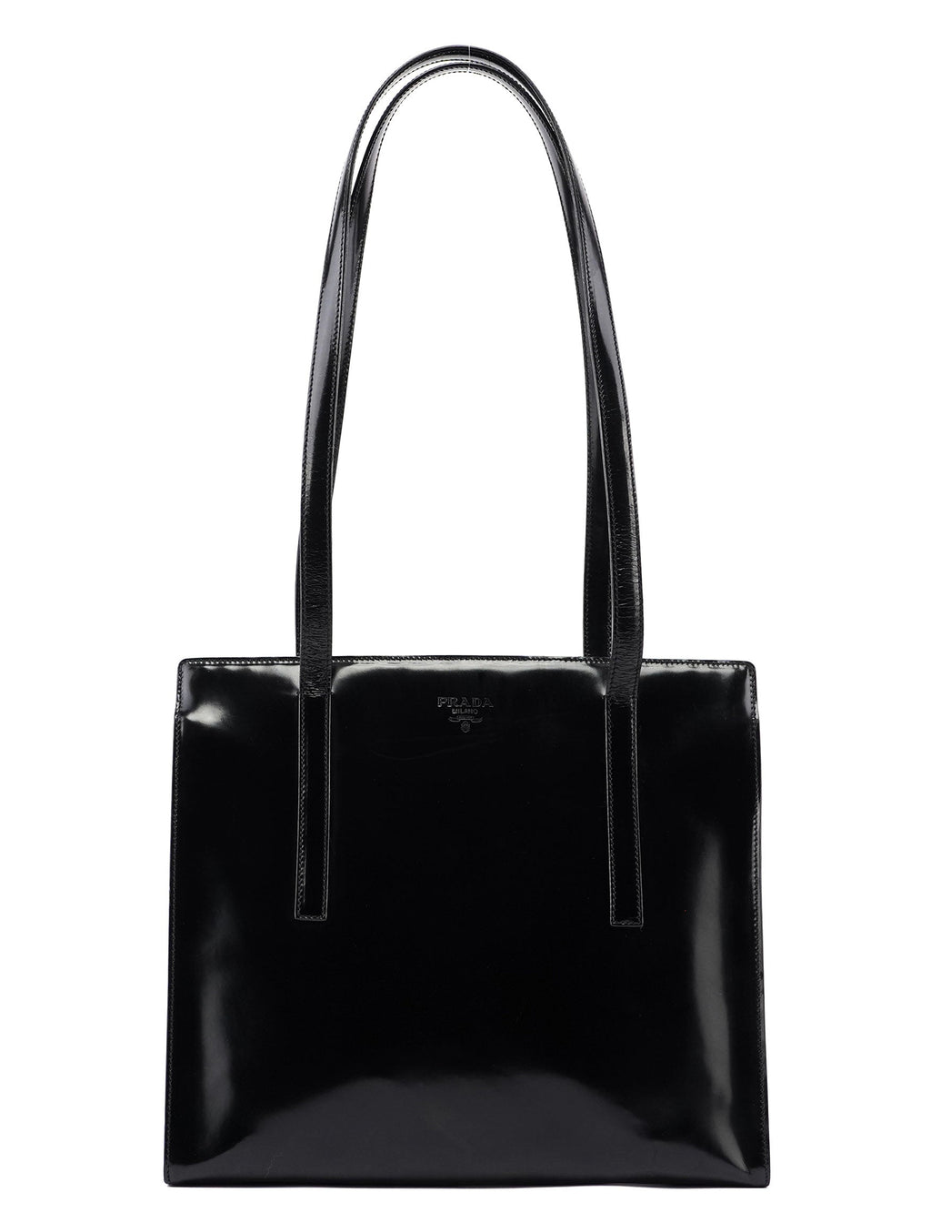1995 Black Spazzolato Tote