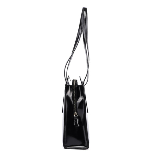 1995 Black Spazzolato Tote