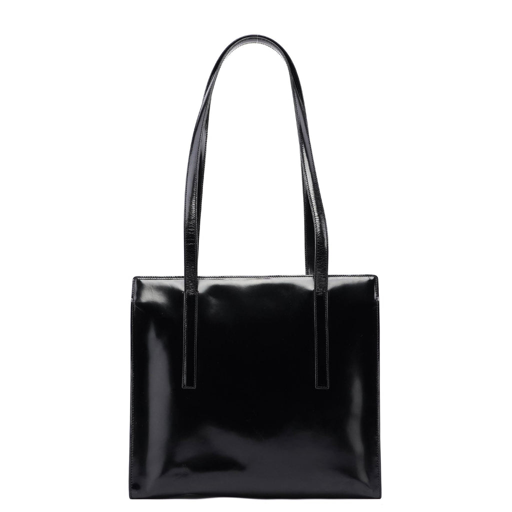 1995 Black Spazzolato Tote